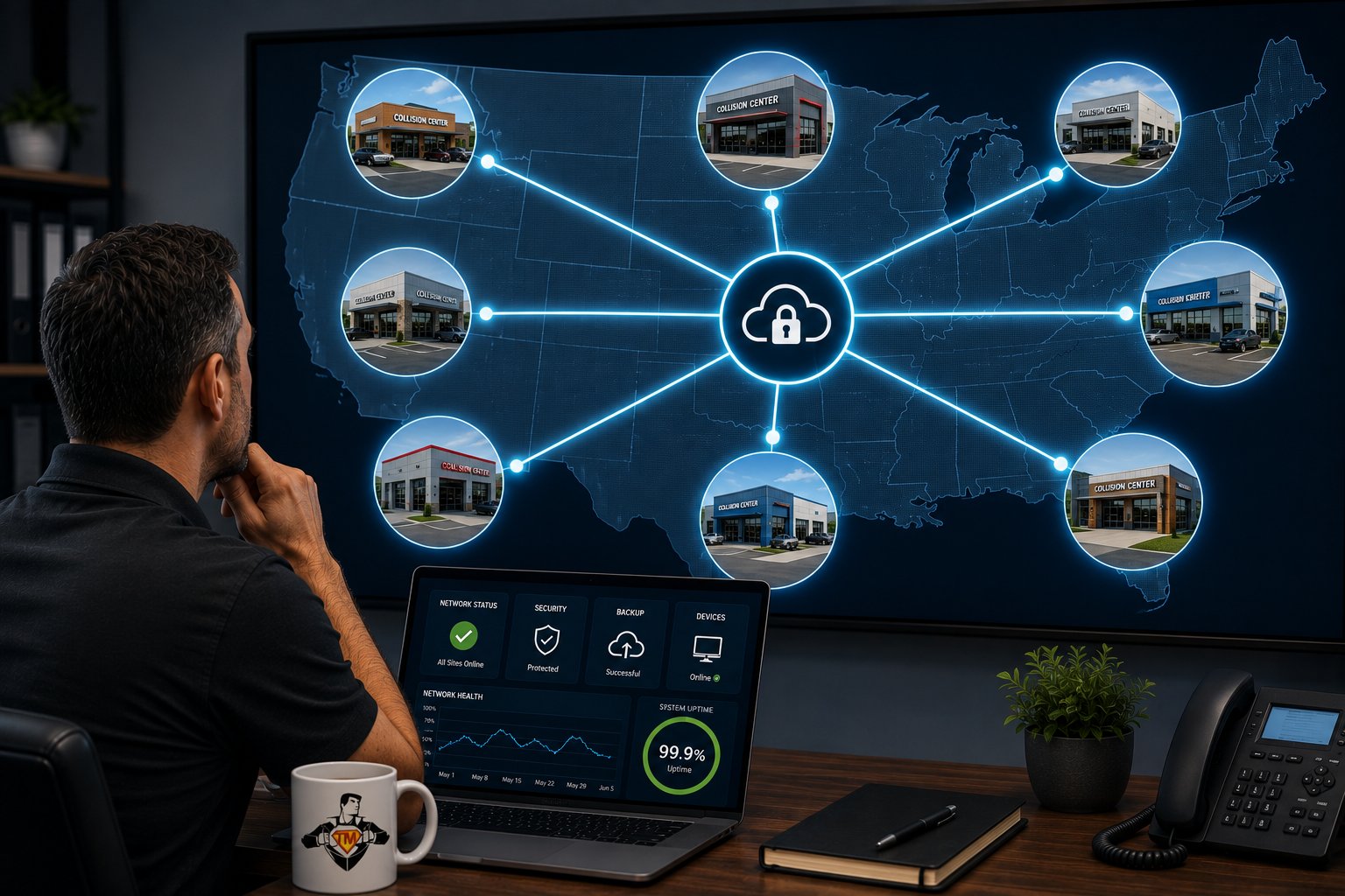 How Do You Standardize Technology Across Multiple Collision Center Locations?