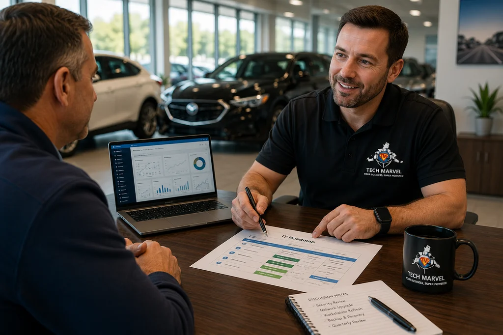 How to Choose the Right Managed IT Provider for Your Auto Dealership