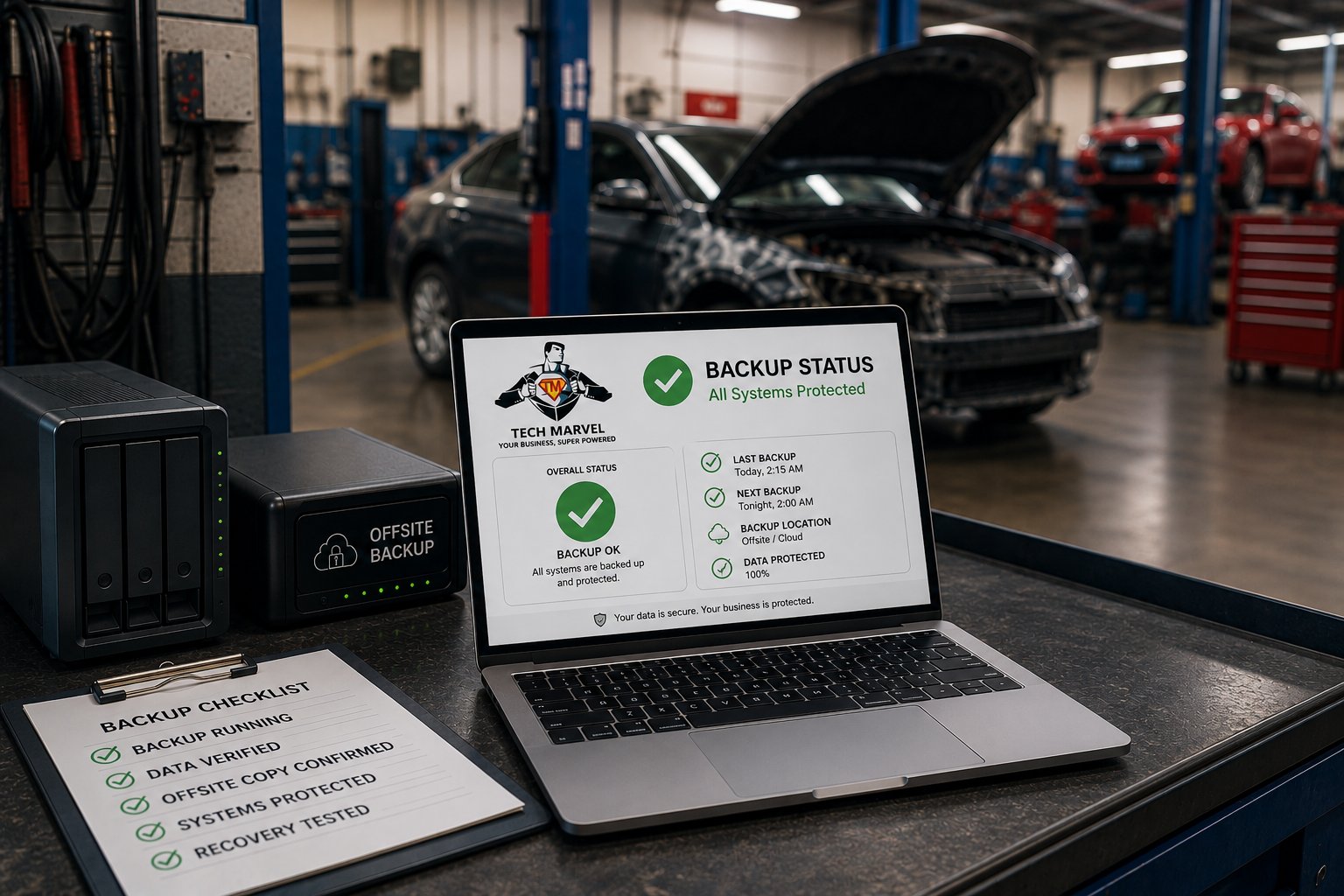 How Do You Know Your Collision Center's Backups Will Actually Work?