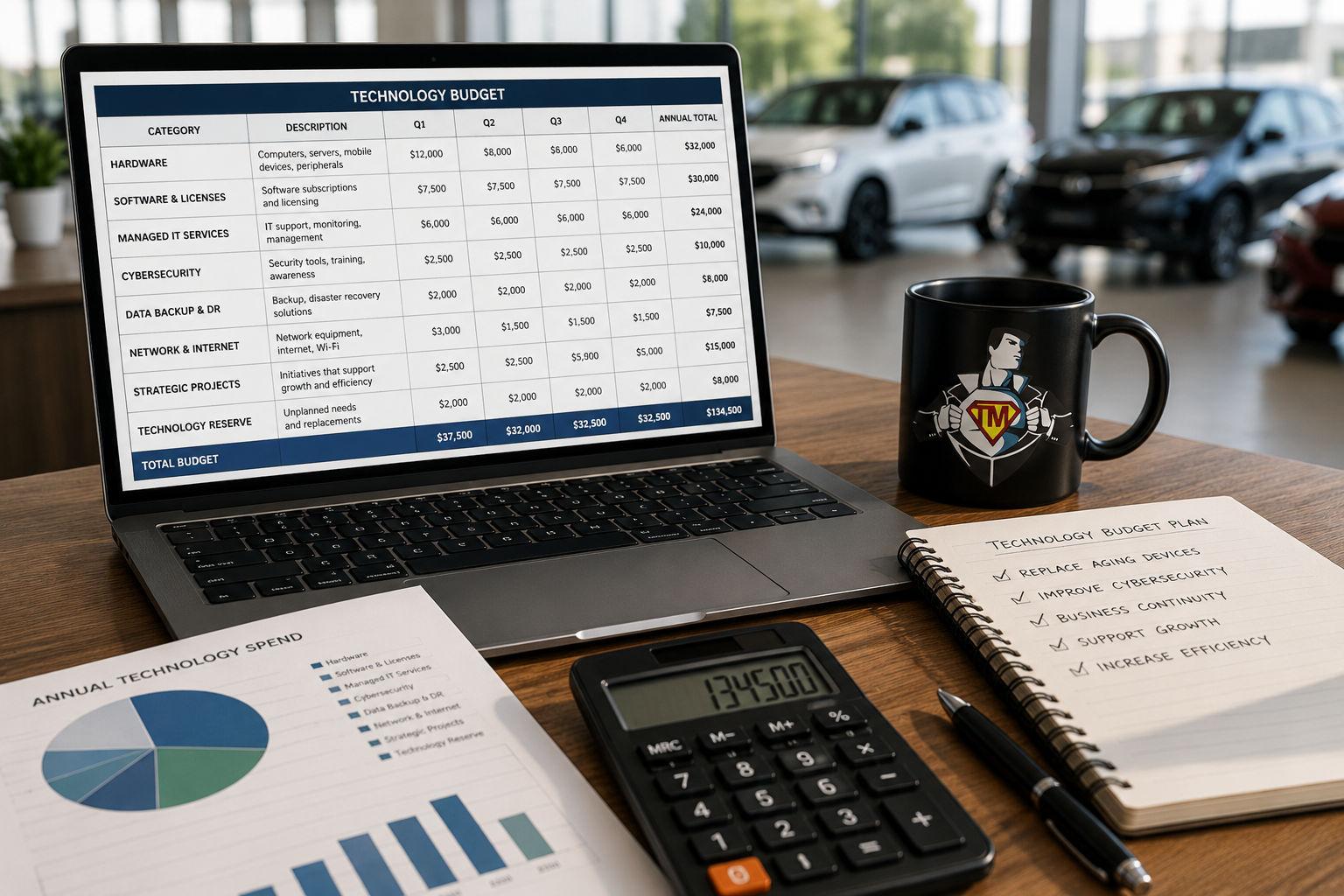 How to Create a Technology Budget for Your Auto Dealership