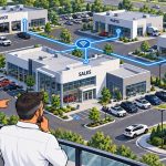How Should an Auto Dealership Connect Multiple Buildings?
